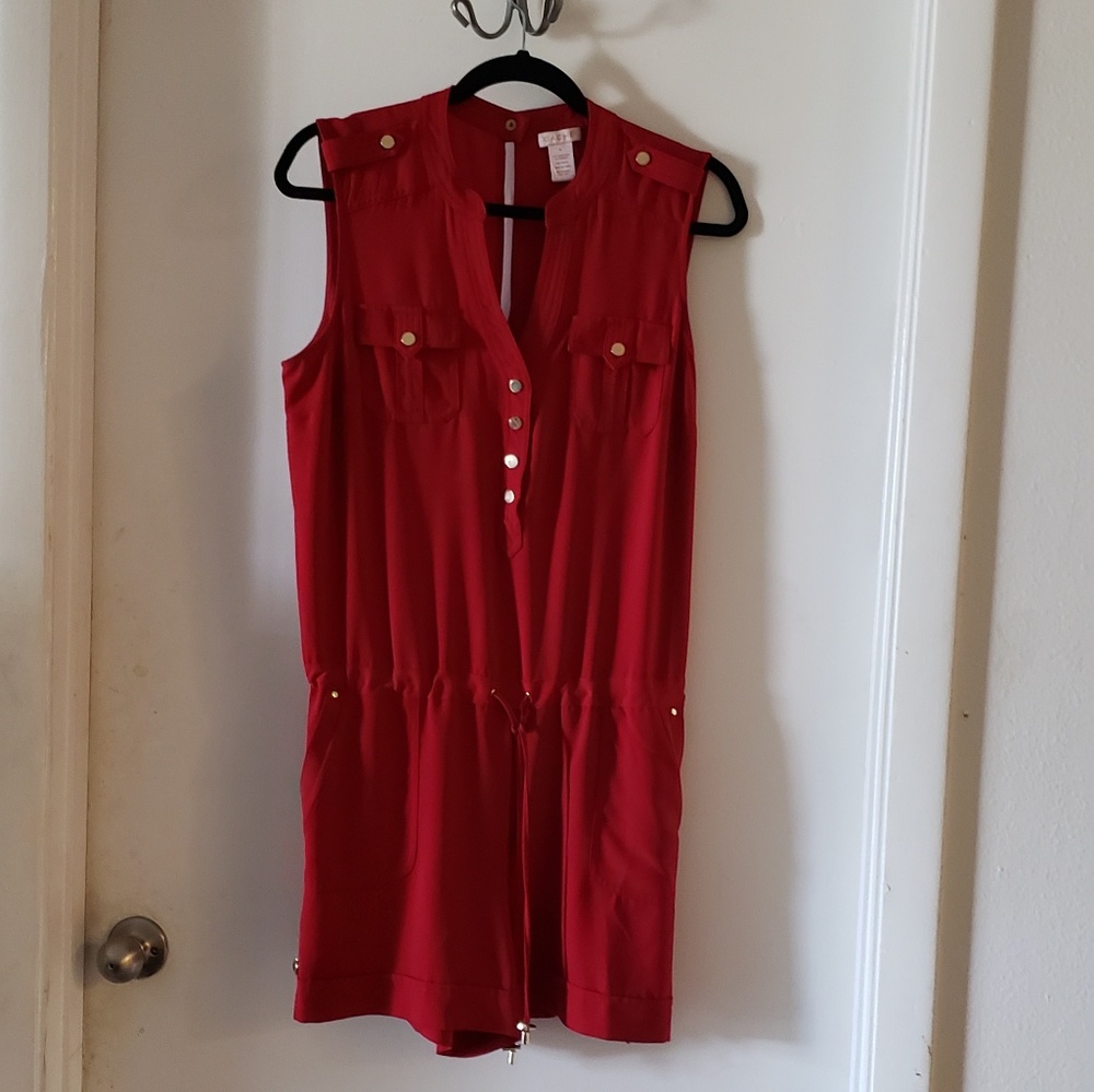 Gorgous red Cashe Romper